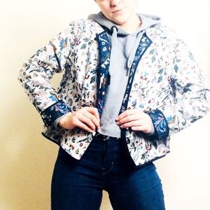 Reversible Floral Jacket